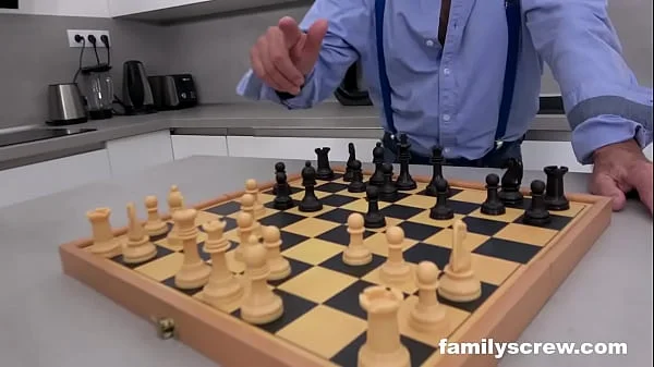 Playing Chess with Grandpa while Granny’s under the table