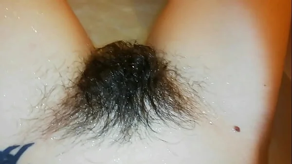 Hairy Bush Compilation with Huge clitoris