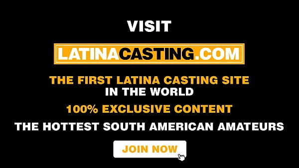 Latina Casting - Petite Black Latina Anal Impaled In Casting