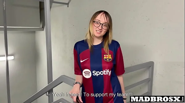 A Barcelona Supporter Fucked By PSG Fans in The Corridors Of The Football Stadium !!!