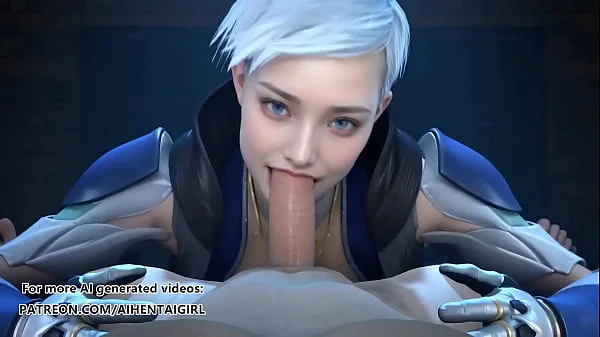 Mortal Kombat Frost Deepthroat Blowjob Uncensored Hentai AI Generated