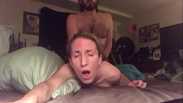 Rough fuck to wake her up