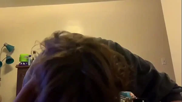 Lesbian bestfriend comes to my room again to give me sloppy suck off time