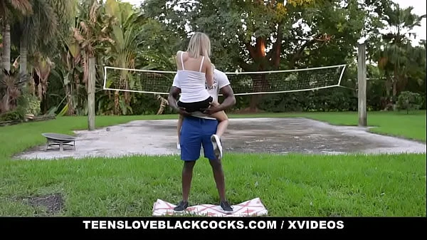 Teeny Tiny Blonde Chloe Temple Takes Huge Black Cock