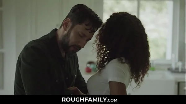 RoughFamily.com ⏩ Nice Step Father Pummeling his Ebony Stepdaughter, Scarlit Scandal