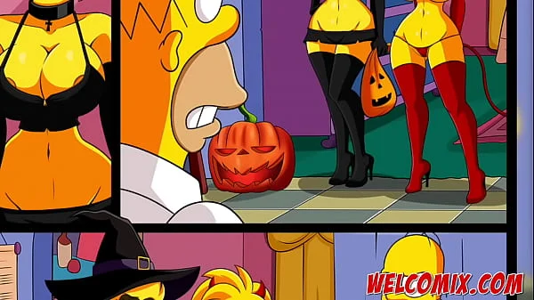 Halloween night with sex - The Simptoons