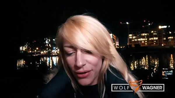 Blonde German FitxXxSandy lets modern-day Tarzan cum on her big fake tits! ▁▃▅▆ WOLF WAGNER LOVE ▆▅▃▁ wolfwagner.love